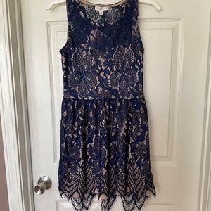 Small Navy Blue Dress for Summer